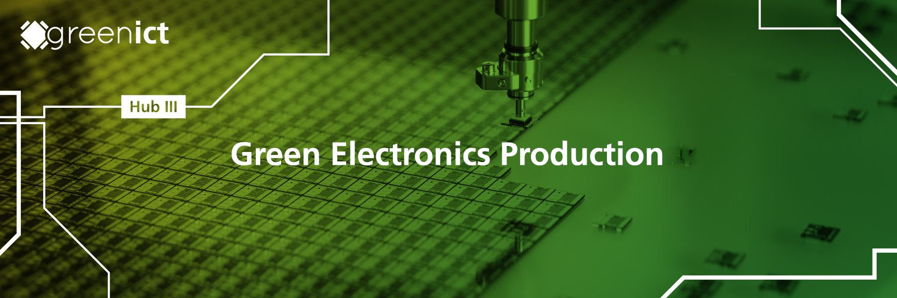 Hub 3: Resource-optimized electronics production